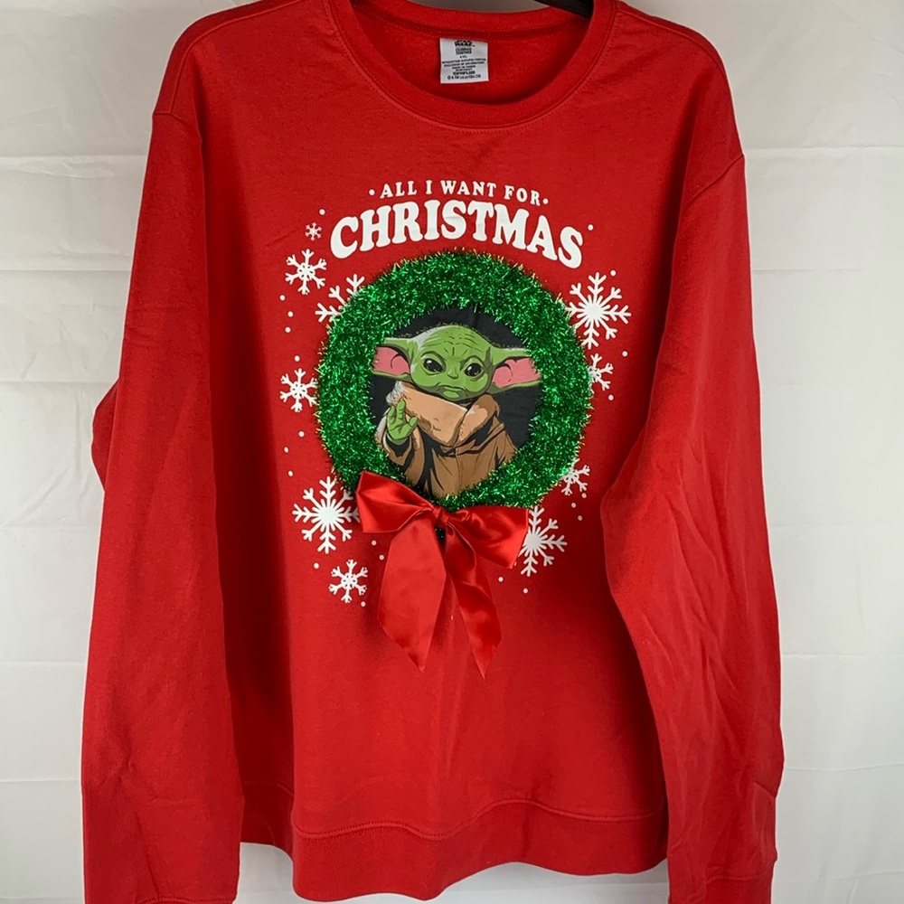Star Wars celebrate together red Christmas sweatshirt